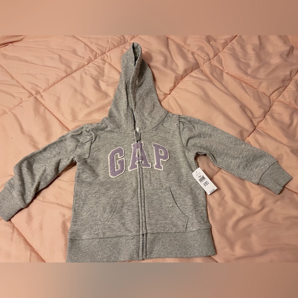 GAP hooded zip up sweatshirt, BNWT
